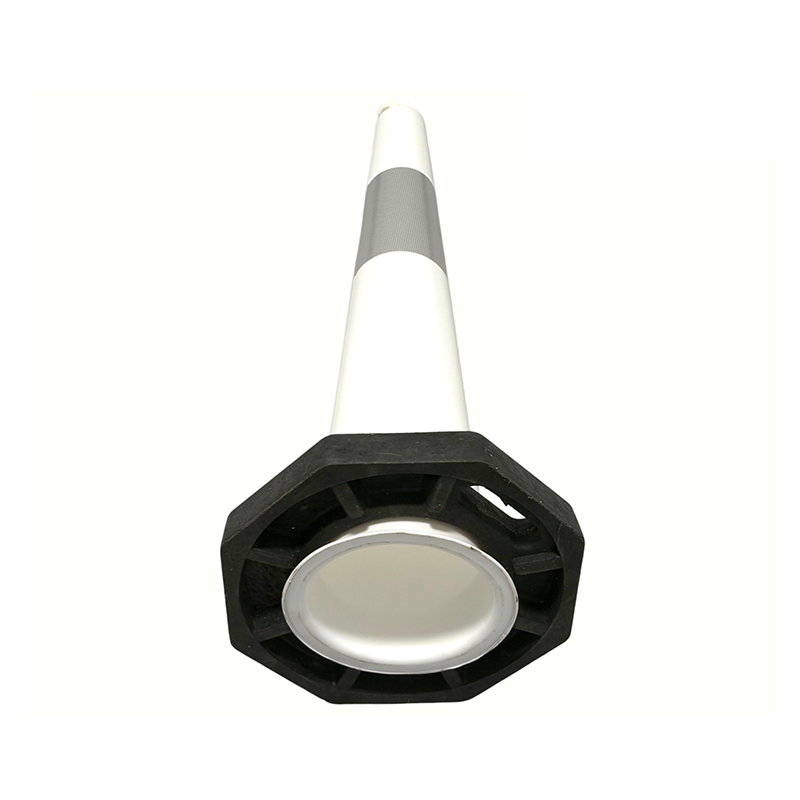 Cono Traffico Portatile T-TOP in PVC ad Alta Flessibilità per Perimetri di Costruzione
