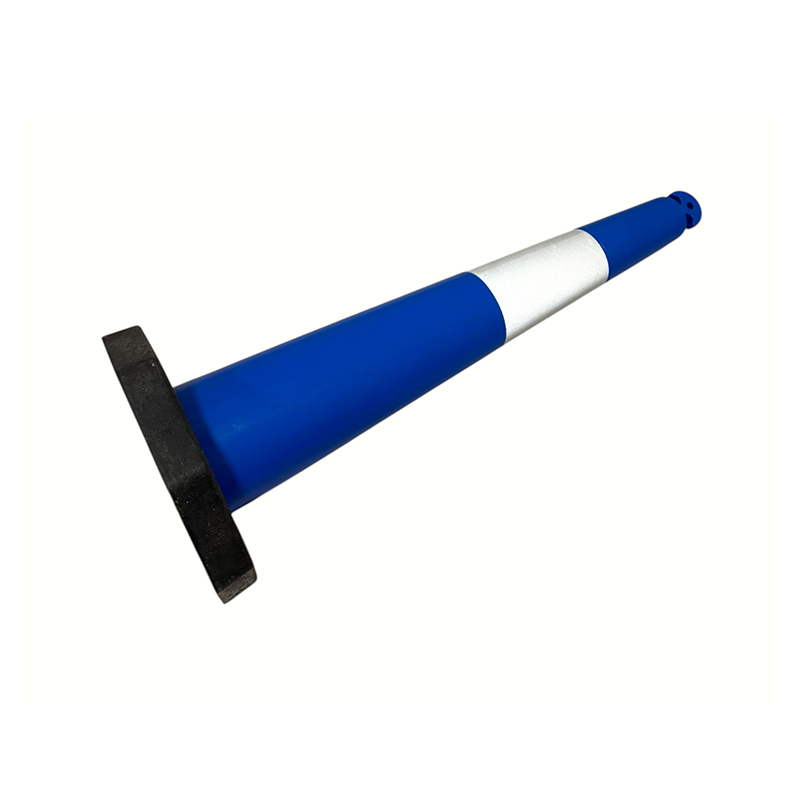 Cono Traffico Portatile T-TOP in PVC ad Alta Flessibilità per Perimetri di Costruzione