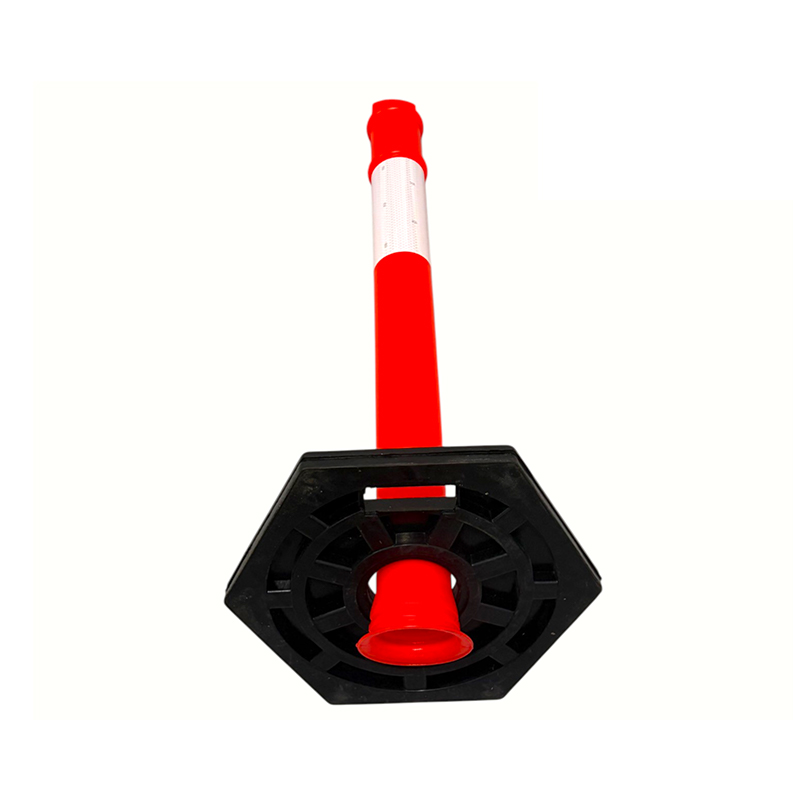 Palo delineatore flessibile ergonomico portatile T-TOP