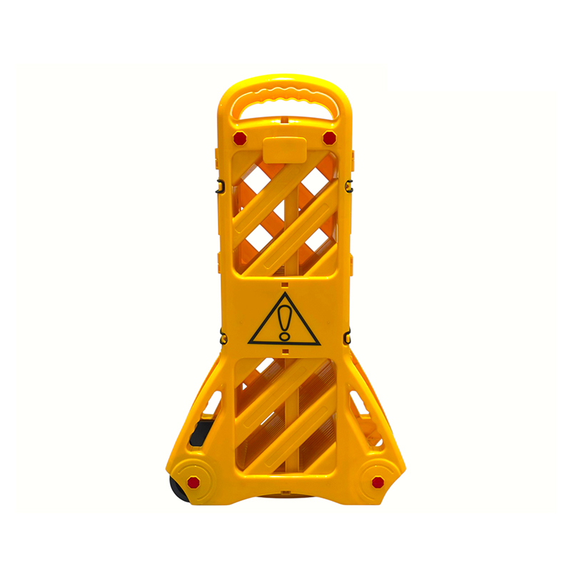 Guardrail di sicurezza espandibile extra lungo ad alta resilienza per carichi pesanti con rotelle