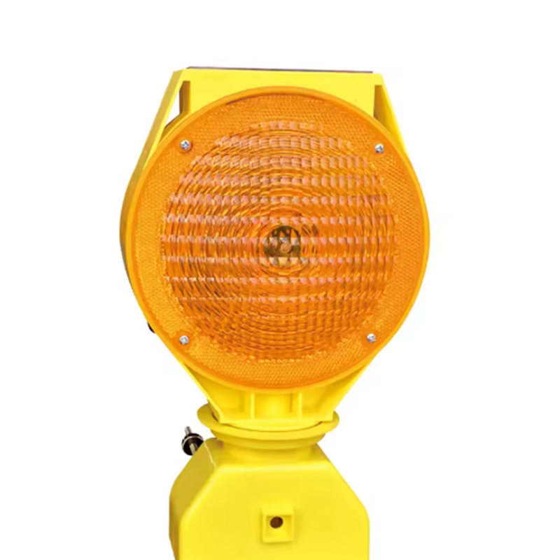 Coni stradali a LED ad energia solare con rilevamento automatico fotosensibile e luci di segnalazione di pericolo