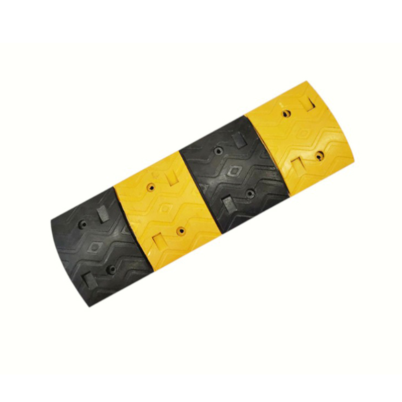 Limitatore di velocità in gomma riflettente a compressione per carichi pesanti da 1 metro