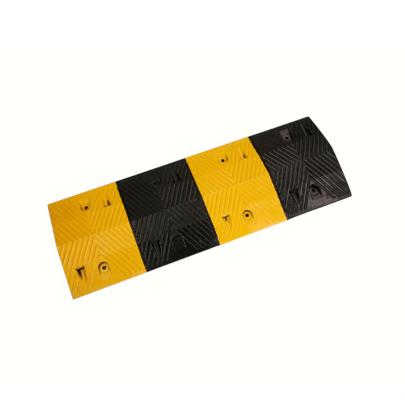 Limitatore di velocità in gomma riflettente a compressione per carichi pesanti da 1 metro