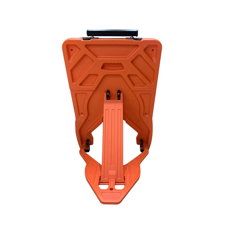 Segnale stradale estensibile quadrato in plastica HDPE portatile con clip a cambio rapido