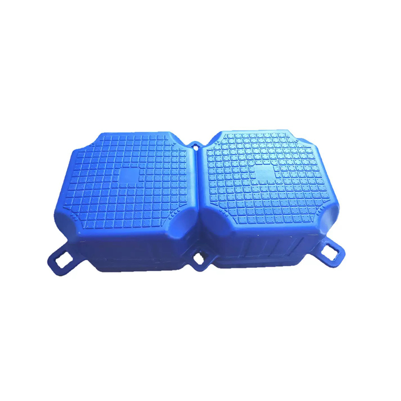 Doppio pontone galleggiante in HDPE