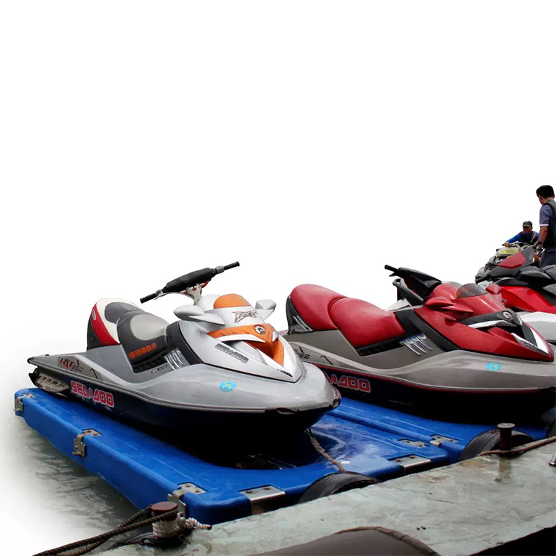 Dock per ascensore per moto d'acqua modulare in HDPE