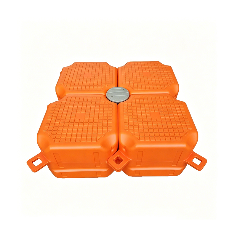 Doppio pontone galleggiante in HDPE