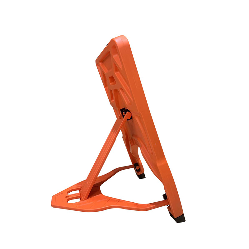 Segnale stradale estensibile quadrato in plastica HDPE portatile con clip a cambio rapido