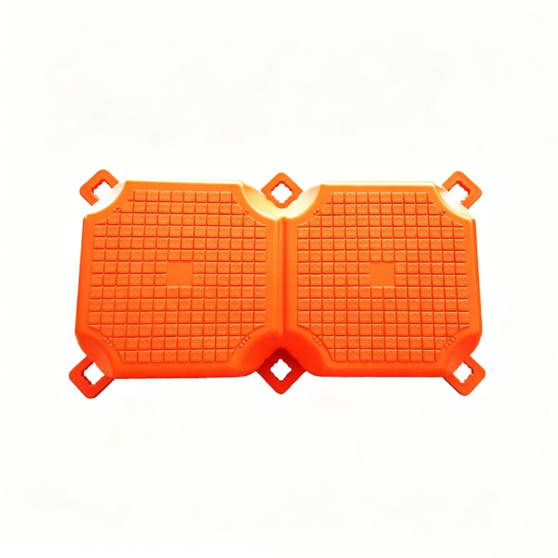 Doppio pontone galleggiante in HDPE