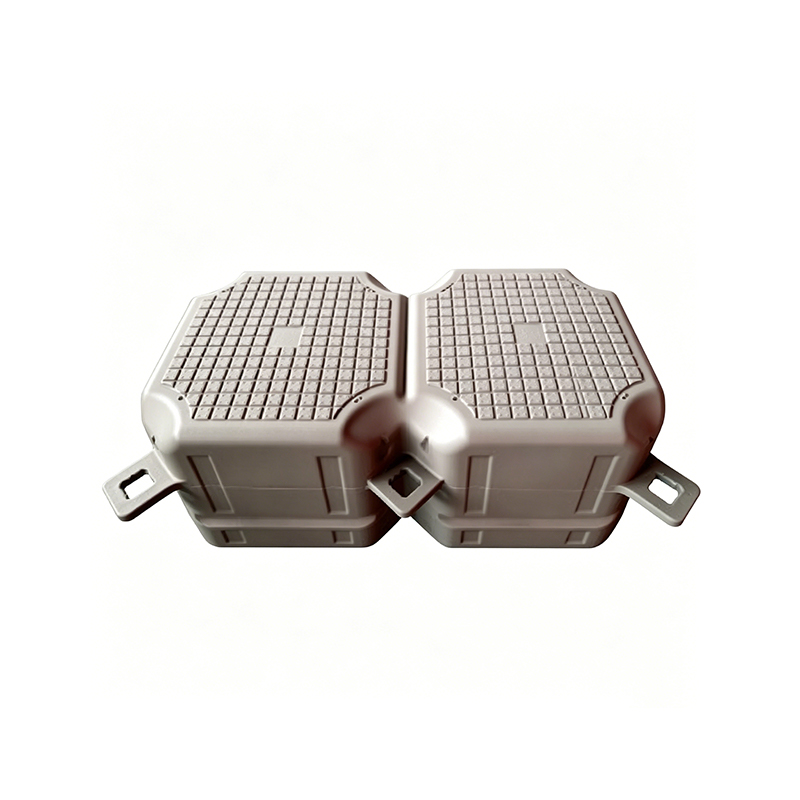 Doppio pontone galleggiante in HDPE