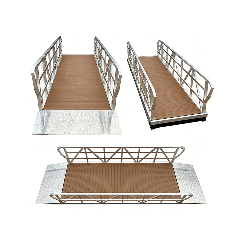 Decking per pontile galleggiante in WPC