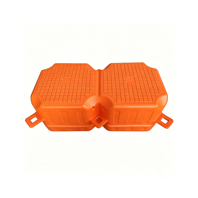 Doppio pontone galleggiante in HDPE