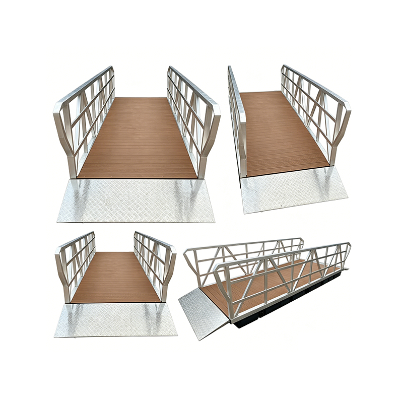 Decking per pontile galleggiante in WPC