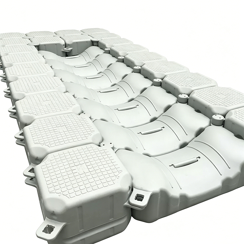 Pontone galleggiante in HDPE a forma di U