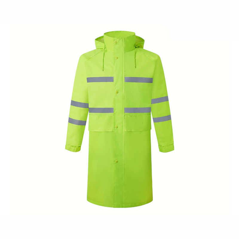 Giacca/pantaloni di sicurezza ad alta visibilità in tessuto Oxford