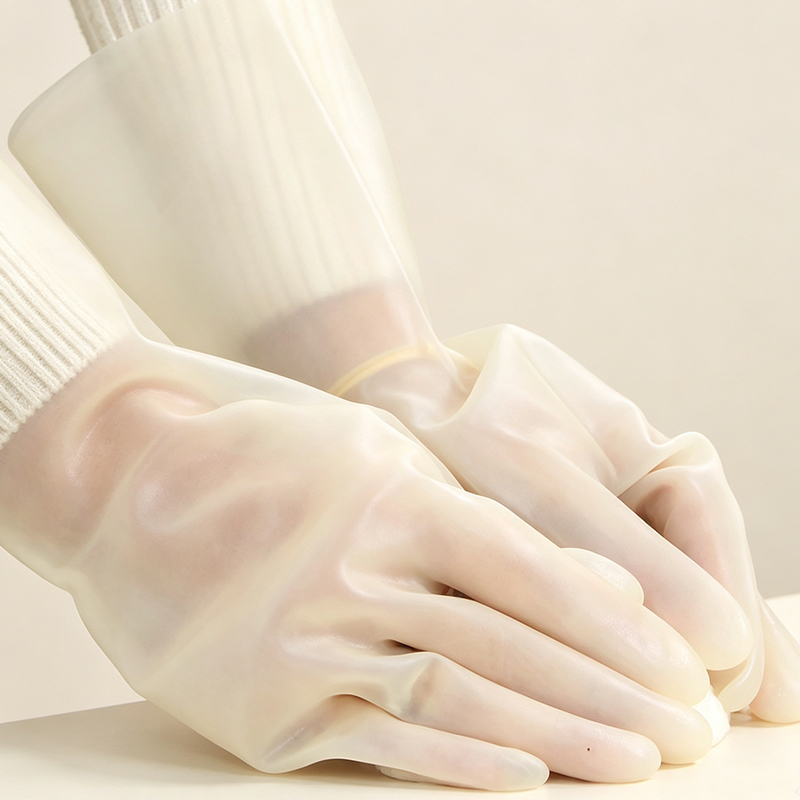 Guanti in nitrile sicuri per uso alimentare addensati