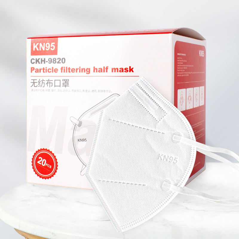 Maschera protettiva in tessuto non tessuto per respiratore protettivo KN95