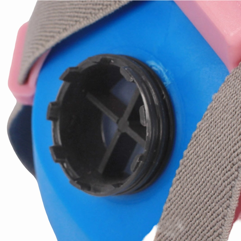 Maschera antigas mezzo facciale in TPE morbido