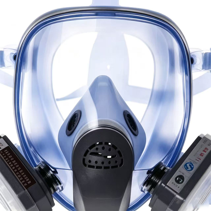 Maschera antigas industriale a pieno facciale