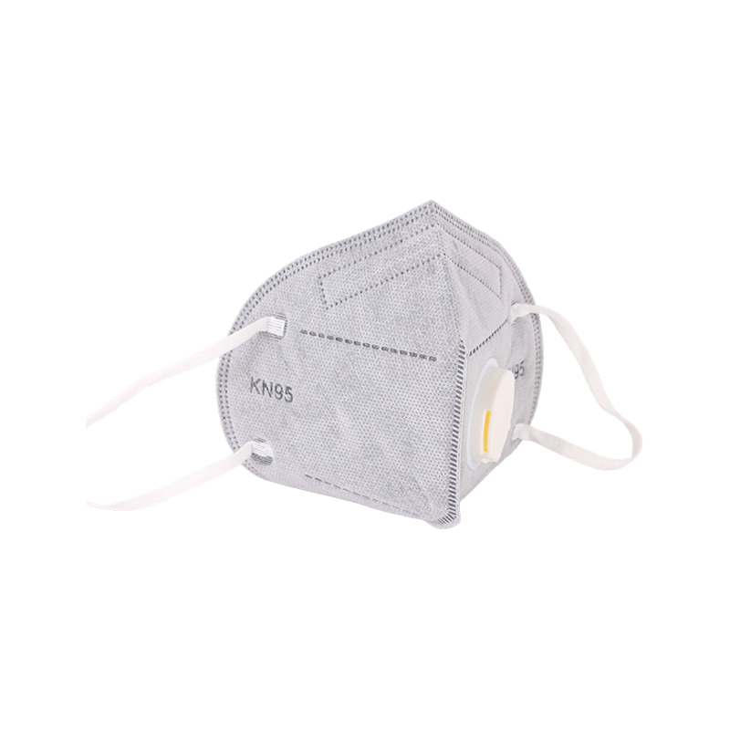 Maschera respiratoria al carbone attivo KN95 con valvola di respirazione Maschera respiratoria al carbone attivo KN95 con valvola di respirazione