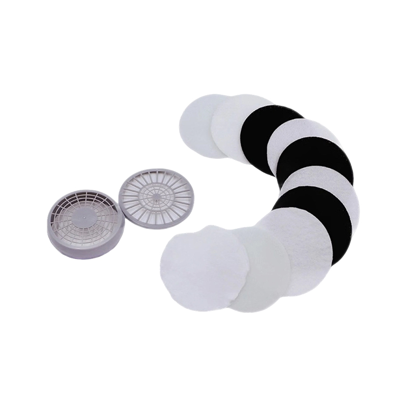 Respiratore in silicone per uso alimentare con purificazione dell'aria non alimentato