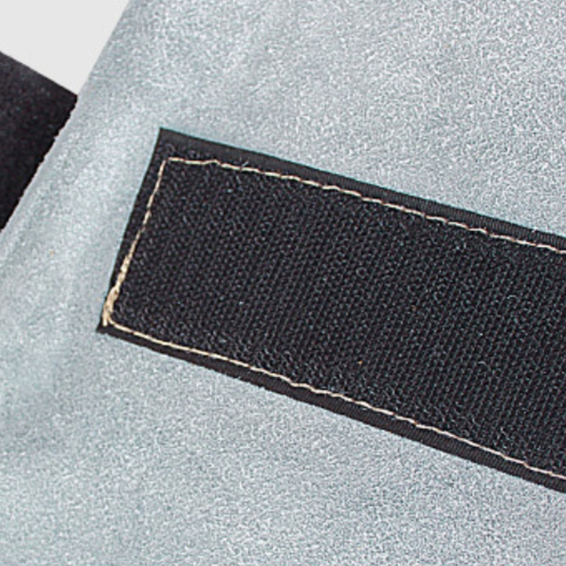 Maniche per saldatura in pelle con collo in vacchetta