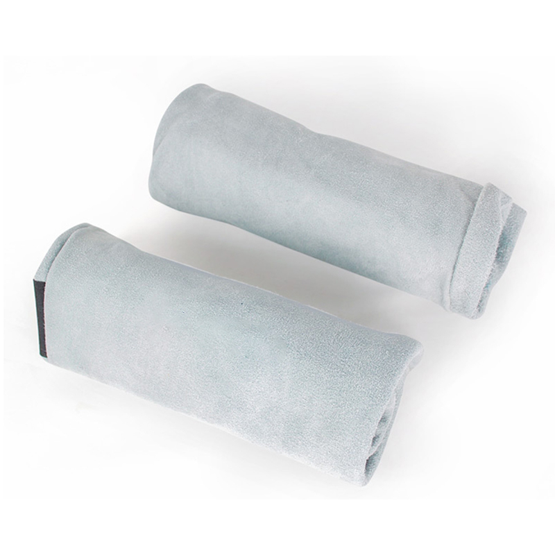 Maniche per saldatura in pelle con collo in vacchetta