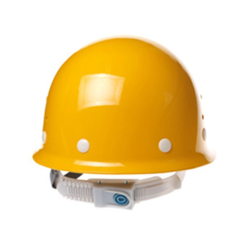 Casco di sicurezza industriale in FRP idroformato a 12 prese d'aria