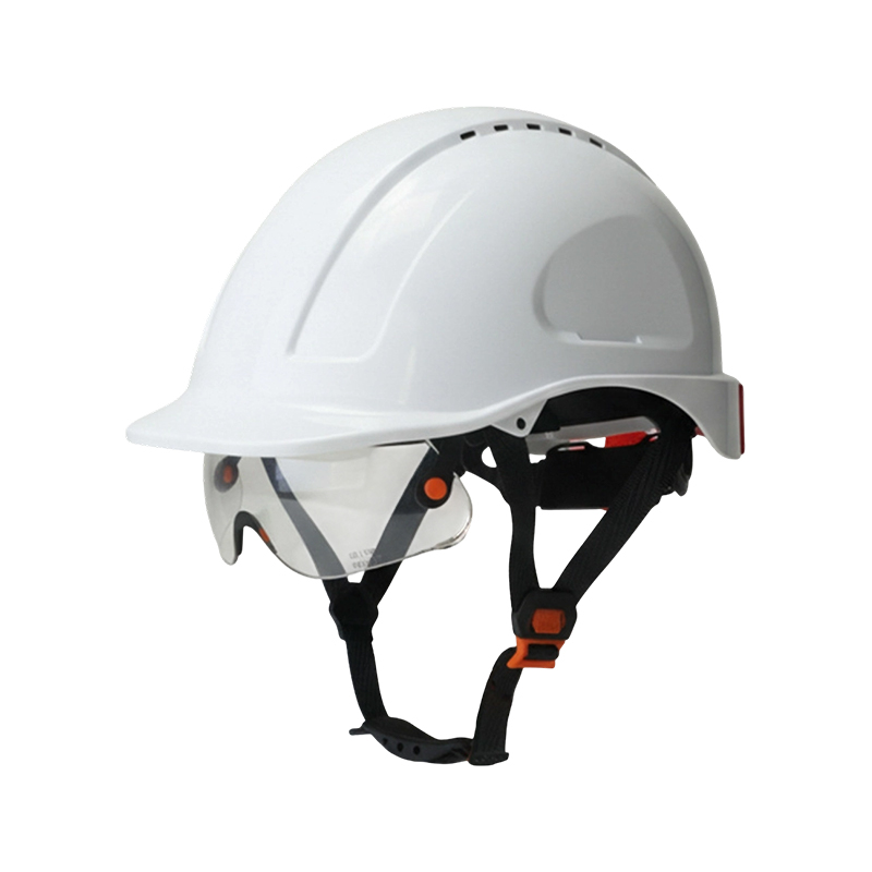 Casco maschera con visiera retrattile integrata