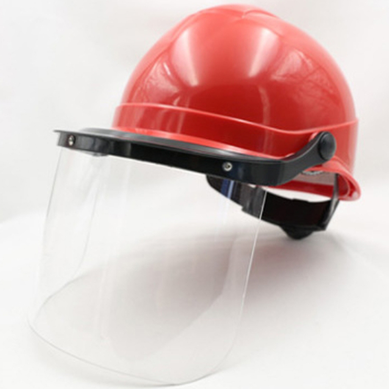 Casco di sicurezza per elettricisti antiarco con visiera integrata