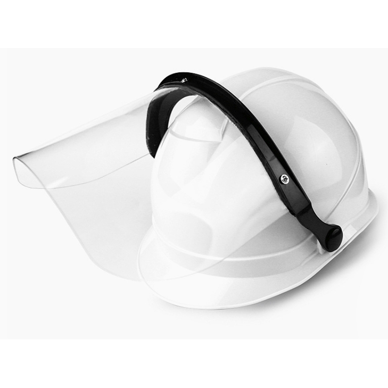 Casco di sicurezza per elettricisti antiarco con visiera integrata