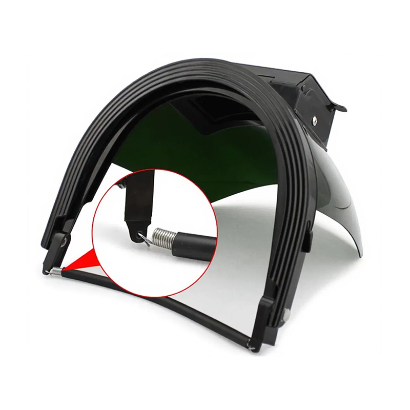 Maschera per saldatura autoopacizzante montata sul casco