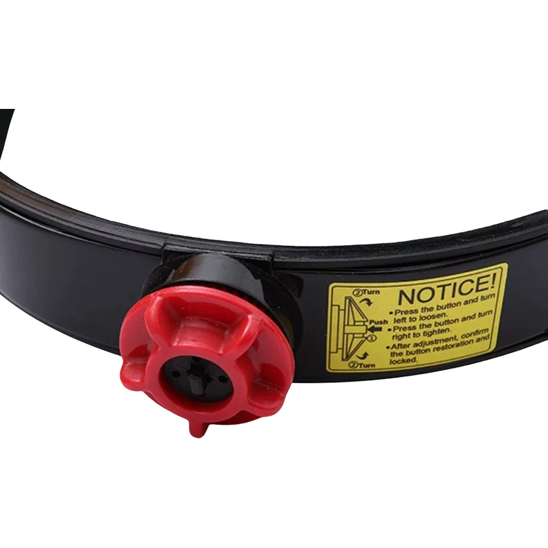 Maschera per saldatura elettrica industriale ribaltabile montata sulla testa