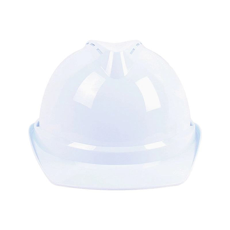 Casco di sicurezza industriale ventilato a forma di V