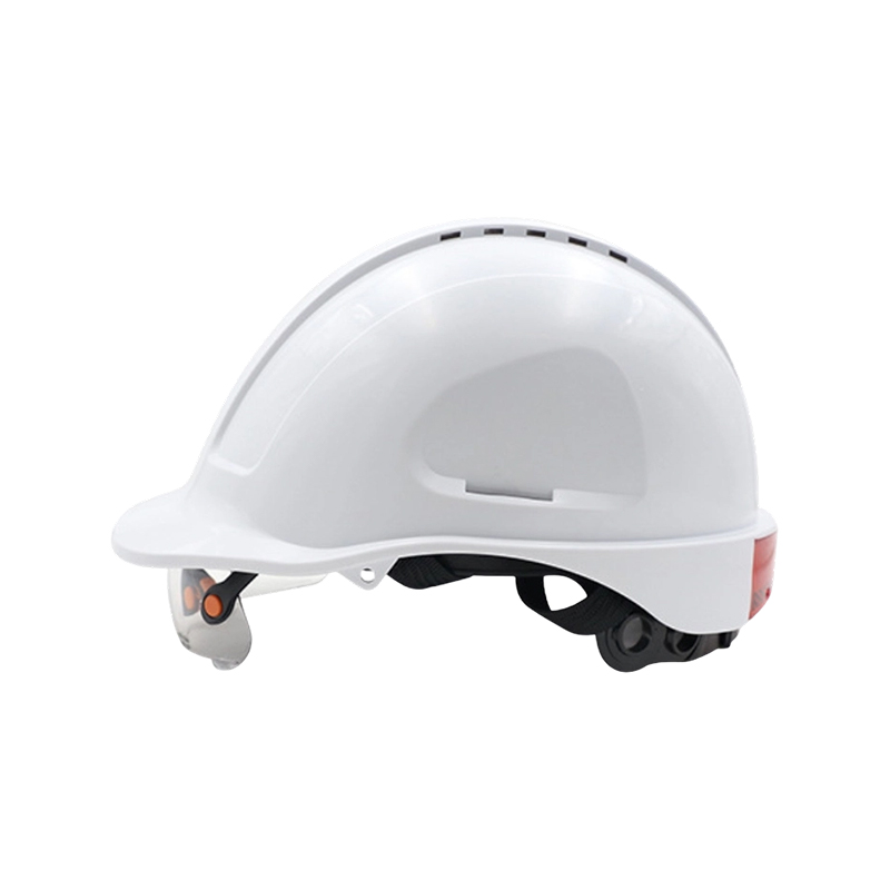 Casco maschera con visiera retrattile integrata