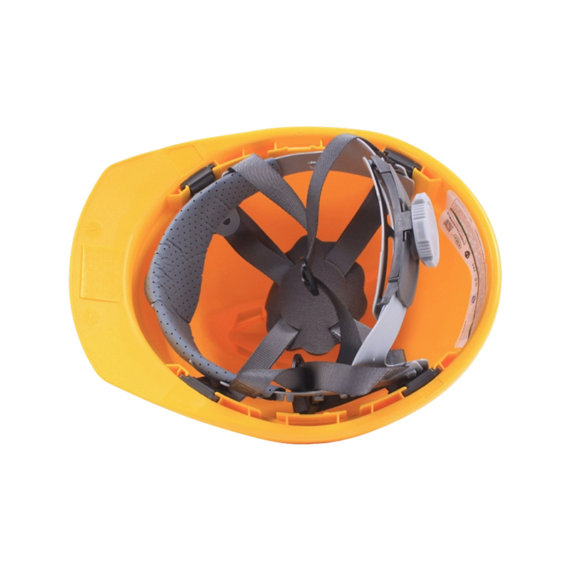 Casco di sicurezza industriale ventilato a forma di V