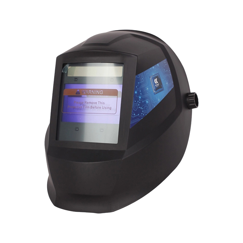 Casco per saldatura auto-oscurante True Color con finestra grande