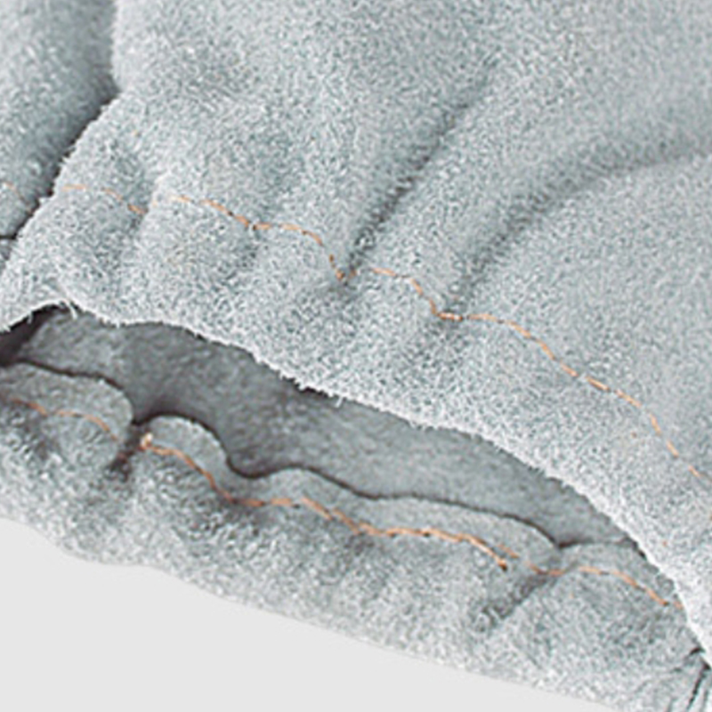 Maniche per saldatura in pelle con collo in vacchetta