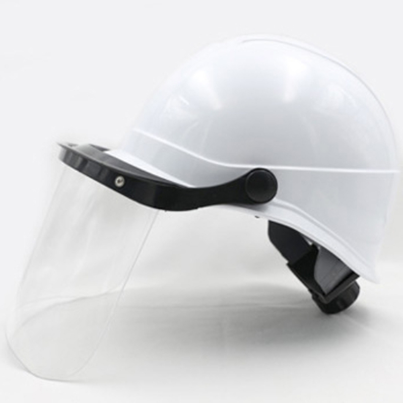 Casco di sicurezza per elettricisti antiarco con visiera integrata