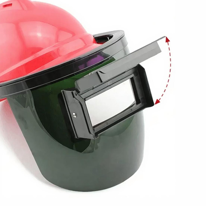 Maschera per saldatura autoopacizzante montata sul casco