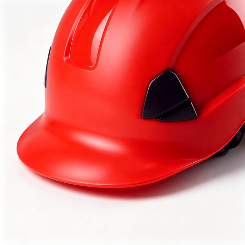 Casco di sicurezza per arrampicata industriale senza tesa