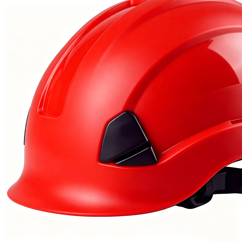 Casco di sicurezza per arrampicata industriale senza tesa