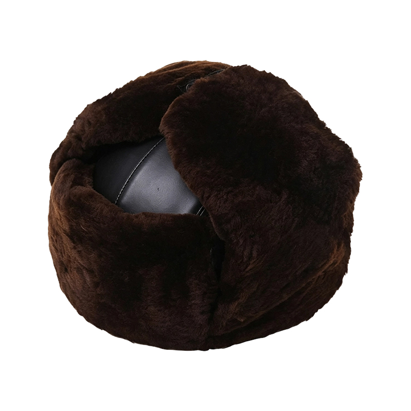 Casco di sicurezza resistente al freddo con fodera in vera lana cashmere