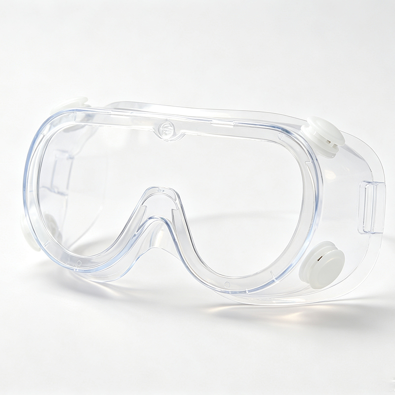 Occhiali di sicurezza resistenti agli spruzzi chimici