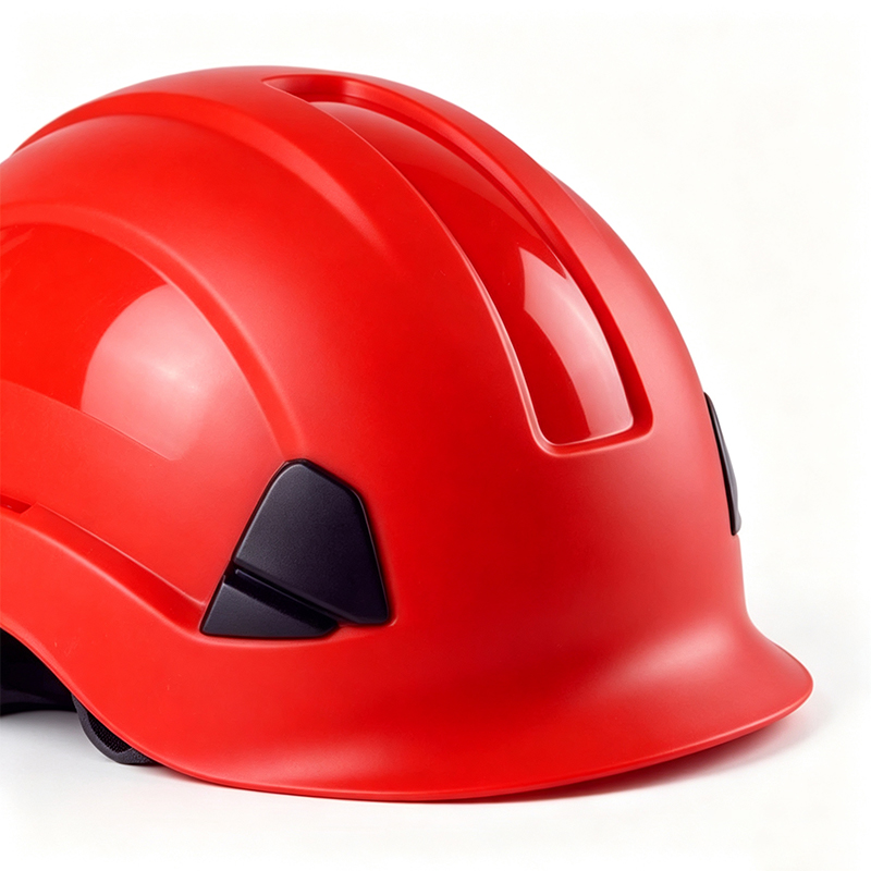 Casco di sicurezza per arrampicata industriale senza tesa