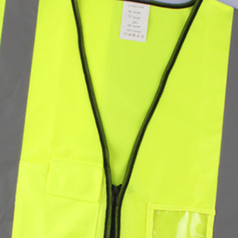 Gilet riflettente di sicurezza ad alta visibilità