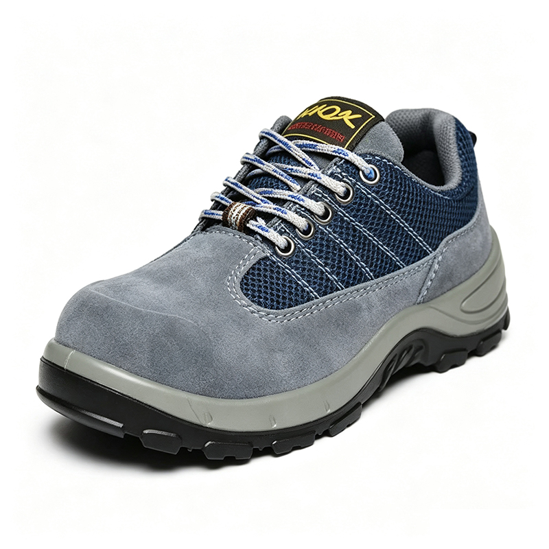 Scarpe antinfortunistiche in pelle scamosciata