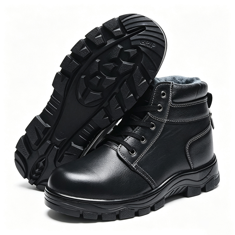 Scarpe antinfortunistiche calde foderate in pile
