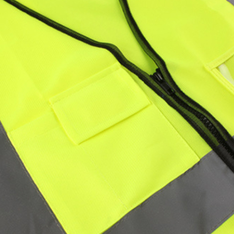 Gilet riflettente di sicurezza ad alta visibilità