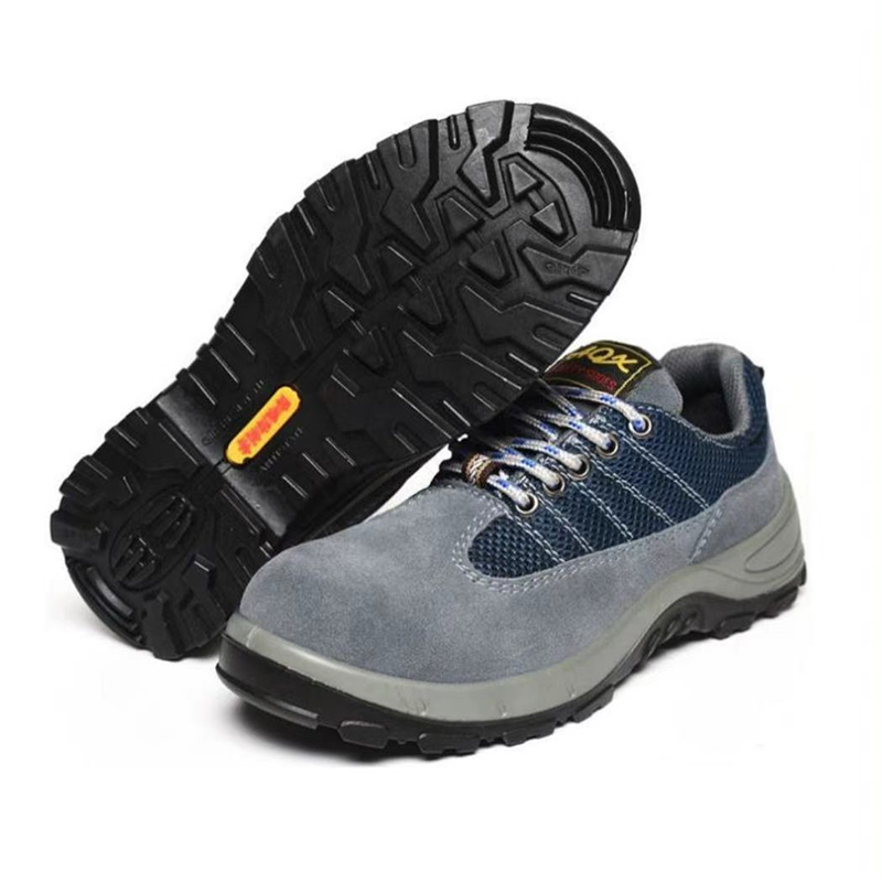 Scarpe antinfortunistiche in pelle scamosciata